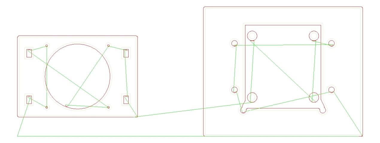 The generated toolpath.